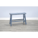 Sunny Designs Ocean Blue Counter Bench, Wood Seat Ocean Blue - Bed & Sofa Hub