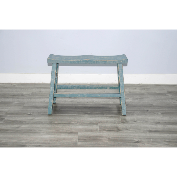 Sunny Designs Counter Carriage House Crossback Barstool, Wood Seat Sea Grass - Bed & Sofa Hub