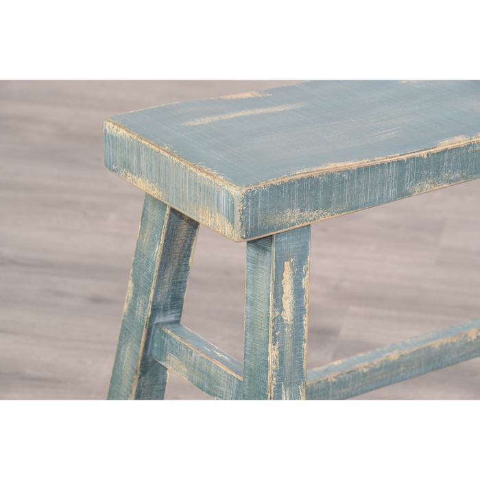 Sunny Designs Counter Carriage House Crossback Barstool, Wood Seat Sea Grass - Bed & Sofa Hub