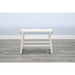 Sunny Designs White Sand Counter Bench, Wood Seat White Sand - Bed & Sofa Hub