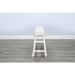 Sunny Designs White Sand Counter Bench, Wood Seat White Sand - Bed & Sofa Hub