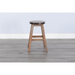 Sunny Designs Counter Wood Counter Stool Antique Brown - Bed & Sofa Hub