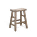 Sunny Designs Beach Pebble Counter Saddle Seat Stool, Wood Seat Beach Pebble - Bed & Sofa Hub