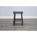 Sunny Designs Black Sand Counter Saddle Seat Stool, Wood Seat Black Sand - Bed & Sofa Hub