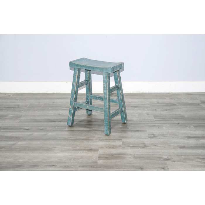 Sunny Designs Sea Grass Counter Saddle Seat Stool, Wood Seat Sea Grass - Bed & Sofa Hub