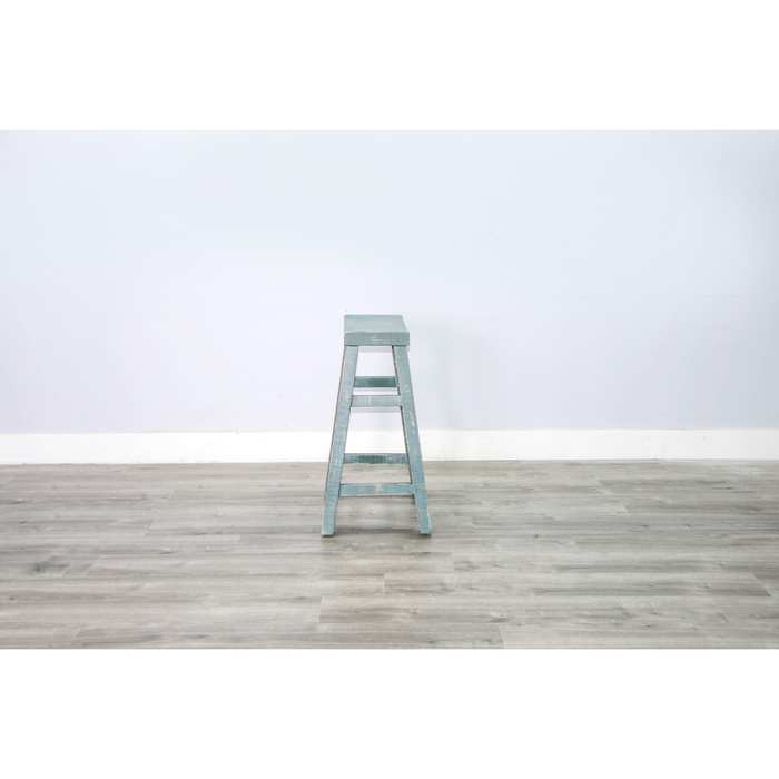 Sunny Designs Sea Grass Bar Saddle Seat Stool, Wood Seat Sea Grass - Bed & Sofa Hub