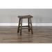 Sunny Designs Counter Saddle Seat Stool, Wood Seat Tobacco Leaf - Bed & Sofa Hub