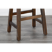 Sunny Designs Bar Saddle Seat Stool, Wood Seat Tobacco Leaf - Bed & Sofa Hub