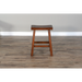 Sunny Designs Counter Saddle Seat Stool, Wood Seat Vintage Mocha - Bed & Sofa Hub