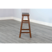 Sunny Designs Bar Saddle Seat Stool, Wood Seat Vintage Mocha - Bed & Sofa Hub