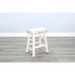 Sunny Designs Beach Pebble Counter Saddle Stool White Sand - Bed & Sofa Hub