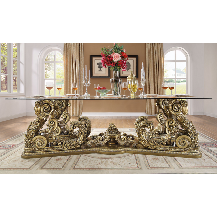 Homey Design HD-1802 – 7PC DINING SET - Bed & Sofa Hub