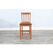 Sunny Designs Counter Sedona Slatback Barstool, Cushion Seat Rustic Oak - Bed & Sofa Hub