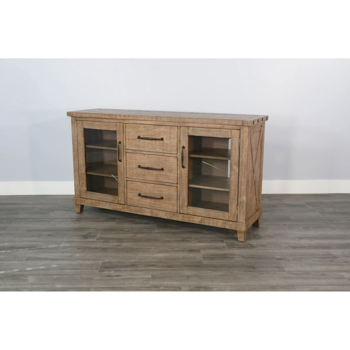 Sunny Designs Vivian Server Desert Rock - Bed & Sofa Hub