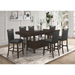 Coaster  Prentiss 7-piece Butterfly Leaf Dining Room Table Set Cappuccino - Bed & Sofa Hub
