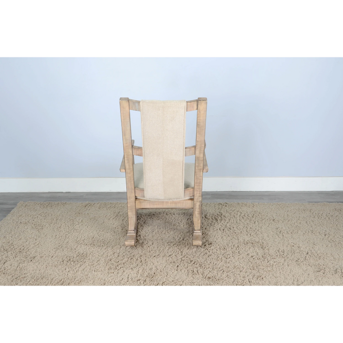 Sunny Designs Cushioned Rocking Chair Beach Pebble - Bed & Sofa Hub