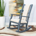 Sunny Designs Ocean Blue Rocker, Cushion Seat & Back Ocean Blue - Bed & Sofa Hub