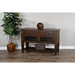 Sunny Designs Homestead 54" Transitional Mahogany Wood Server in Tobacco Leaf - Bed & Sofa Hub