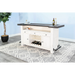 Sunny Designs 78" Farmhouse Wood Home Bar European Cottage - Bed & Sofa Hub