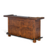 Sunny Designs 78" Farmhouse Wood Home Bar Vintage Mocha - Bed & Sofa Hub