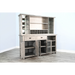 Sunny Designs Buffet & Back Bar Hutch  Alpine Grey - Bed & Sofa Hub