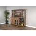 Sunny Designs Buffet & Back Bar Hutch Buckskin - Bed & Sofa Hub