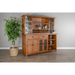 Sunny Designs Sedona Buffet & Hutch  Rustic Oak - Bed & Sofa Hub