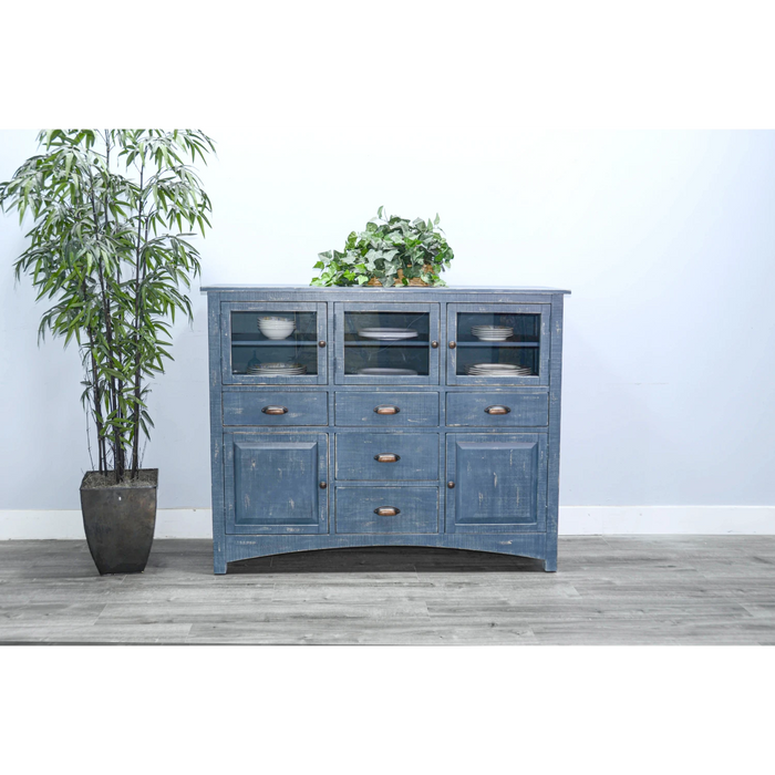 Sunny Designs Ocean Blue Server Ocean Blue - Bed & Sofa Hub