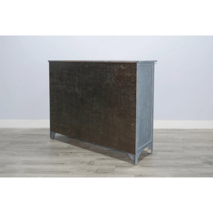 Sunny Designs Ocean Blue Server Ocean Blue - Bed & Sofa Hub