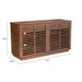 Zuo Linea Credenza Walnut - Bed & Sofa Hub