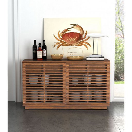 Zuo Linea Credenza Walnut - Bed & Sofa Hub