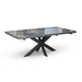 Maxima House Redde-Glass Solid Wood Dining Table - Bed & Sofa Hub