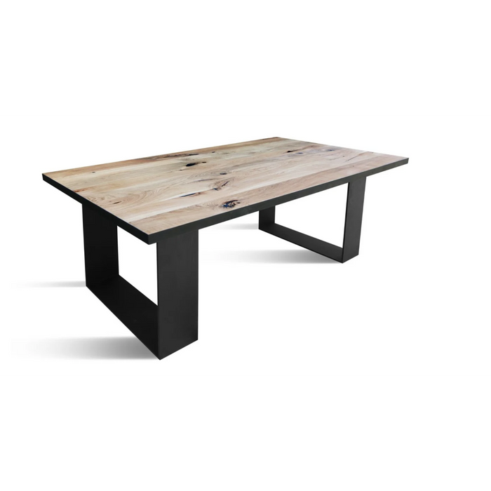 Maxima House Tex Solid Oak Wood Dining Table - Bed & Sofa Hub