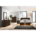 Coaster Jessica 5-piece LED Bedroom Set Cappuccino - Bed & Sofa Hub