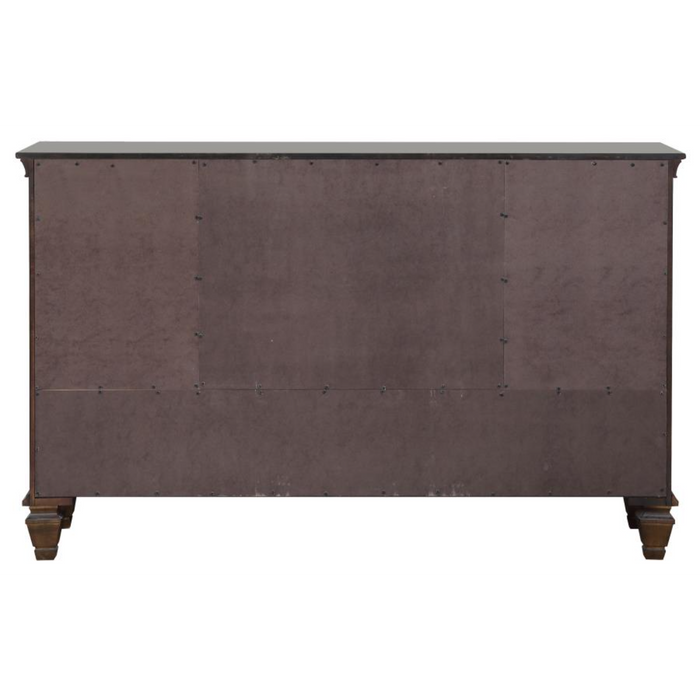 Coaster Devon 5-piece Bedroom Set Burnished Oak - Bed & Sofa Hub