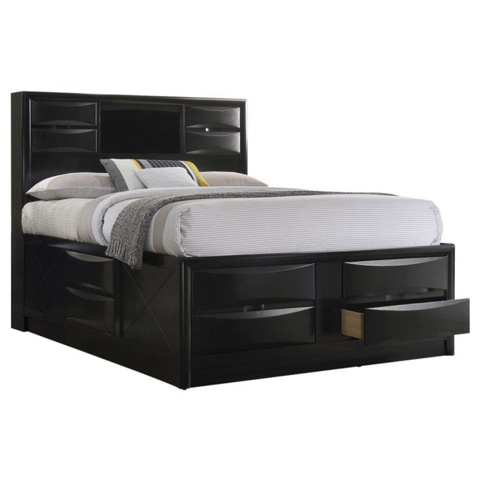 Coaster Briana 4-piece Bedroom Set Black - Bed & Sofa Hub