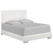 Coaster  Felicity 5-piece Bedroom Set White High Gloss - Bed & Sofa Hub