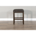 Sunny Designs Counter Cushion Seat Stool Tobacco Leaf - Bed & Sofa Hub