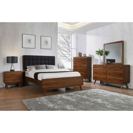 Coaster Robyn 5-piece  Bedroom Set Dark Walnut - Bed & Sofa Hub