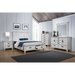 Coaster Franco 5-piece Bedroom Set Distressed White - Bed & Sofa Hub