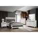 Coaster Barzini 5-piece Bedroom Set White - Bed & Sofa Hub