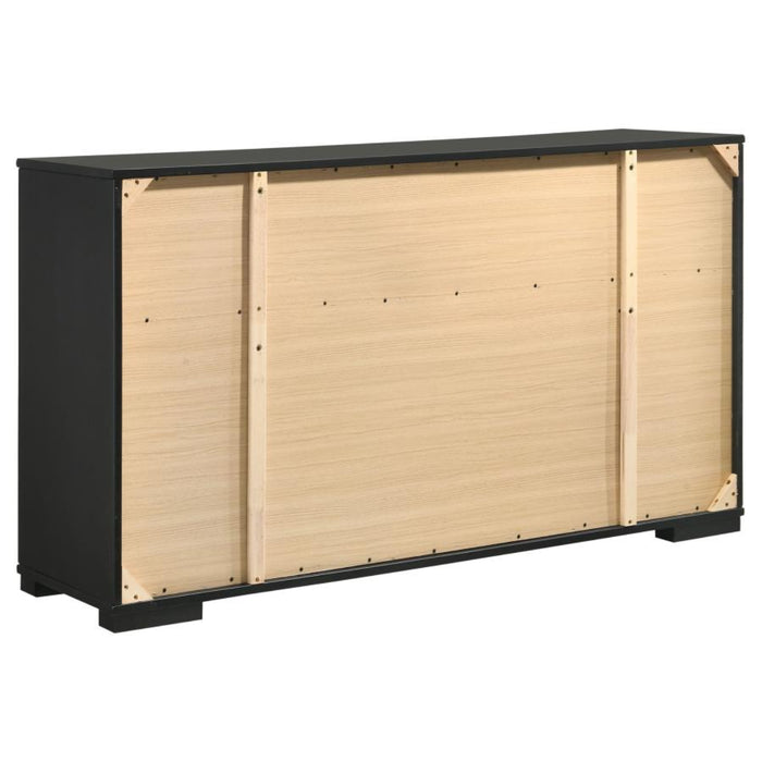 Coaster Blacktoft 5-piece Bedroom Set Black - Bed & Sofa Hub