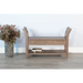 Sunny Designs 48" Accent Storage Bench Buckskin - Bed & Sofa Hub