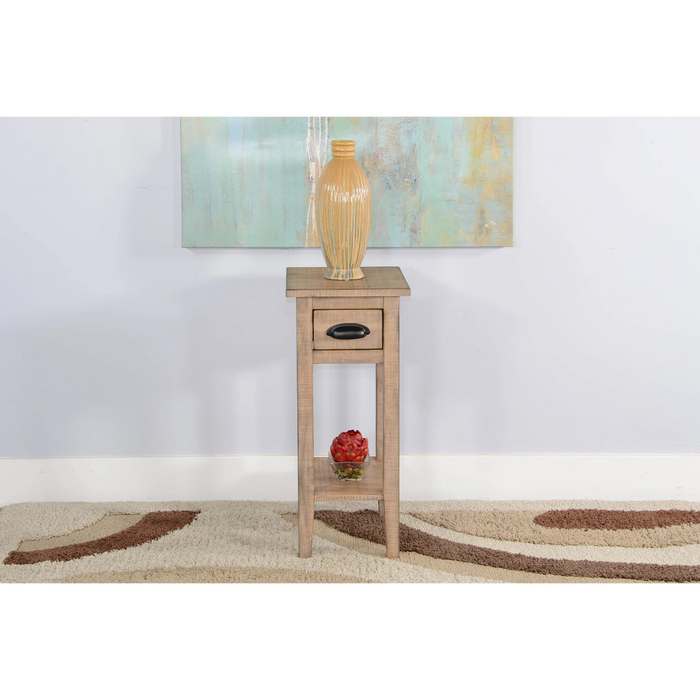 Sunny Designs Chair Side Table Beach Pebble - Bed & Sofa Hub