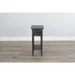 Sunny Designs Chair Side Table Black Sand - Bed & Sofa Hub