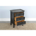 Sunny Designs End Table Black Sand - Bed & Sofa Hub
