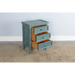 Sunny Designs Marina End Table with Drawers Sea Grass - Bed & Sofa Hub