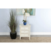 Sunny Designs End Table White Sand - Bed & Sofa Hub