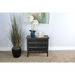 Sunny Designs Side Chest Black Sand - Bed & Sofa Hub