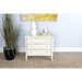 Sunny Designs Side Chest White Sand - Bed & Sofa Hub
